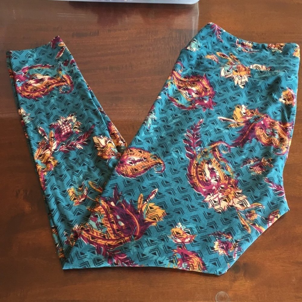 TC LuLaRoe Leggings FF62 4728